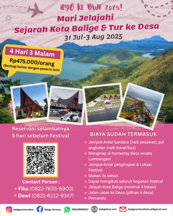 flyer wisata